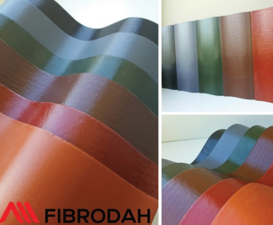 Fibrodah 8 bangų lakštai